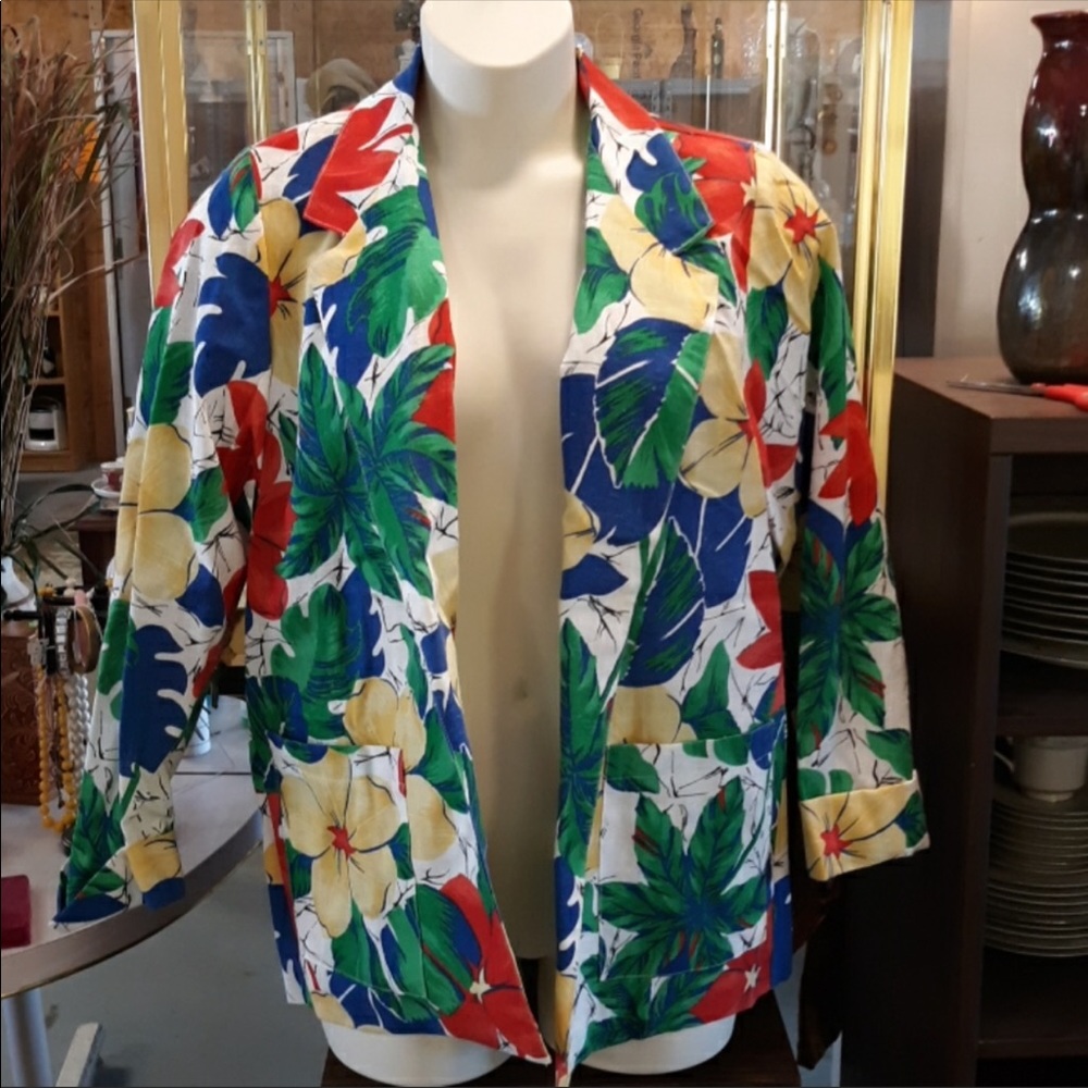 Vintage Take 1 size 12 open blazer
